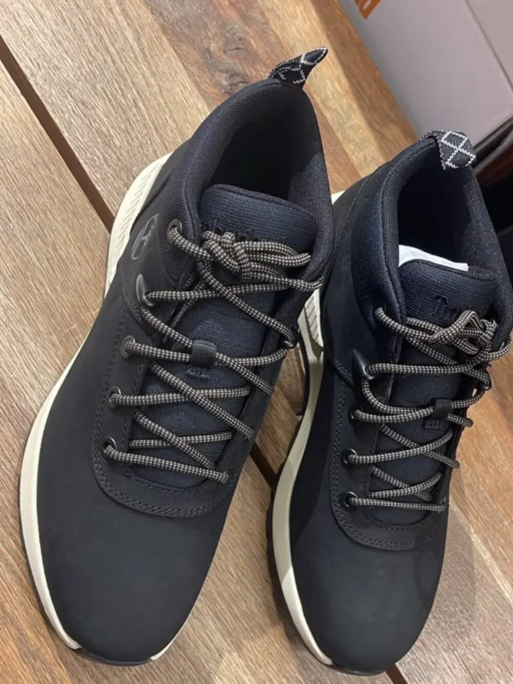 TIMBERLAND MEN'S MID LACE SNEAKER BLACK NUBUCK W BLACK  BOOT A277E-EQ4 ALL SIZES